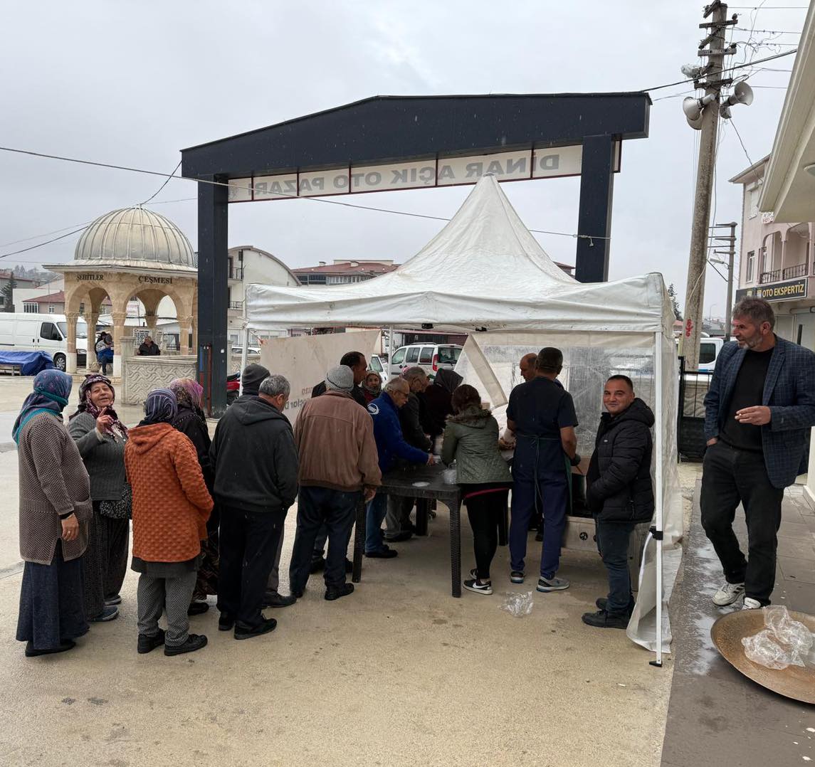 PAZARCI ESNAFIMIZA ORBA KRAMIMIZ DEVAM EDYOR