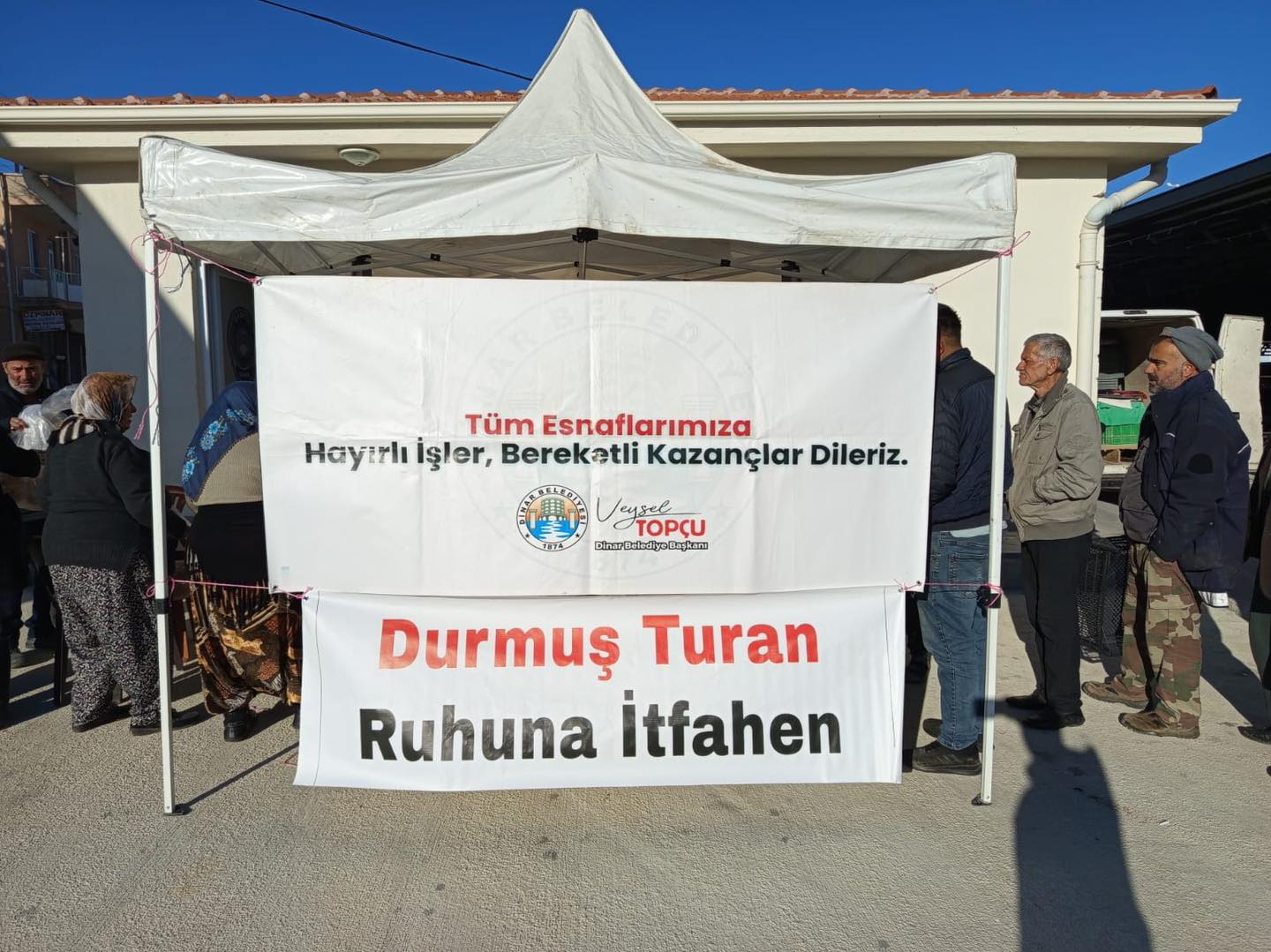 PAZARCI ESNAFIMIZA ORBA KRAMIMIZ DEVAM EDYOR