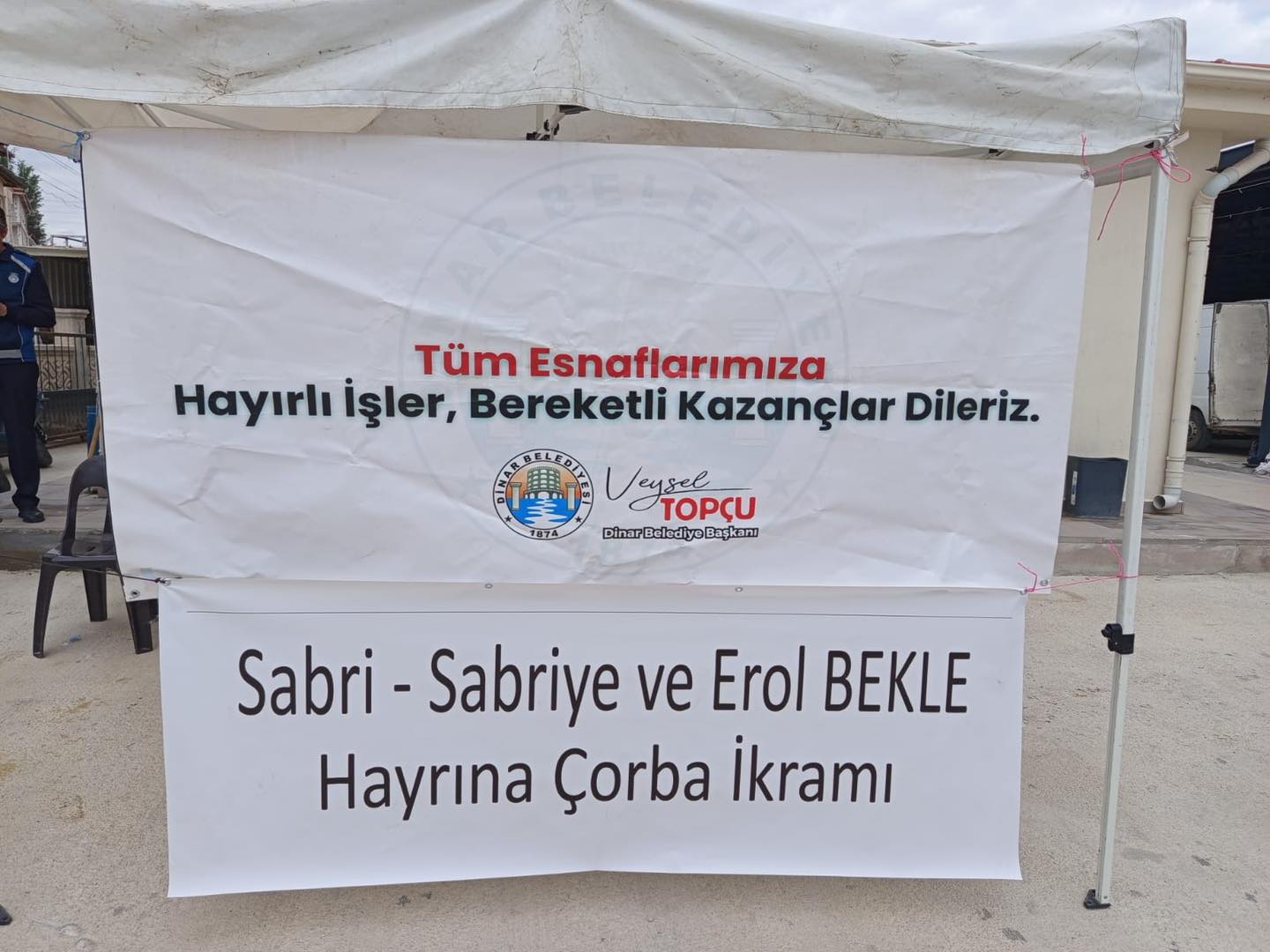 PAZARCI ESNAFIMIZA ORBA KRAMIMIZ DEVAM EDYOR