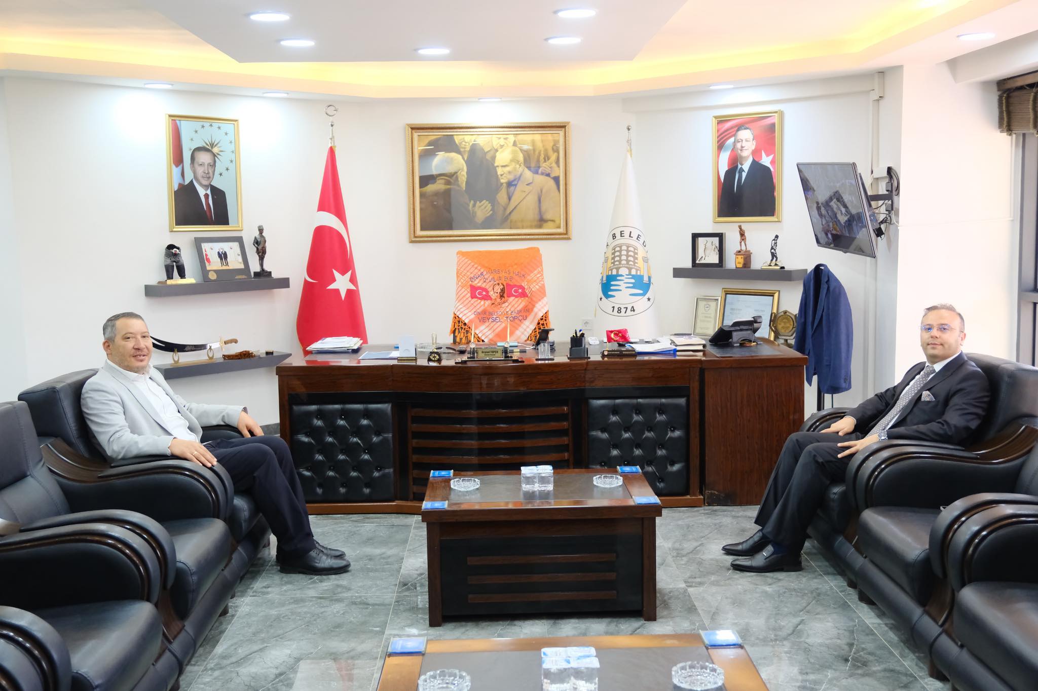 Dinar Adli Yarg Adalet Komisyonu ve Ar Ceza Mahkemesi Bakanmz Uur Yarundan Bakanmz Veysel Topuya ade-i Ziyaret
