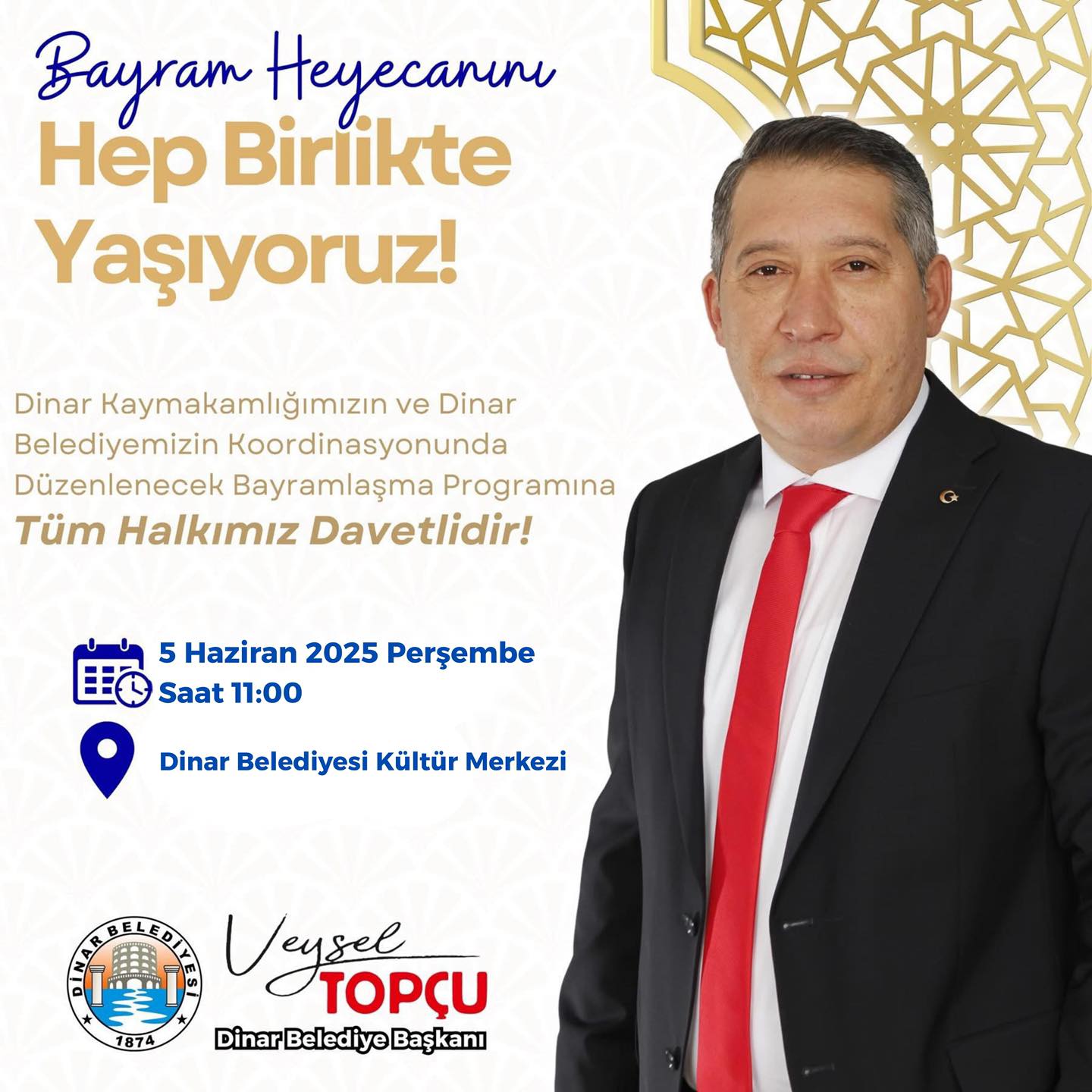 Bayramlama Programna Tm Halkmz Davetlidir!