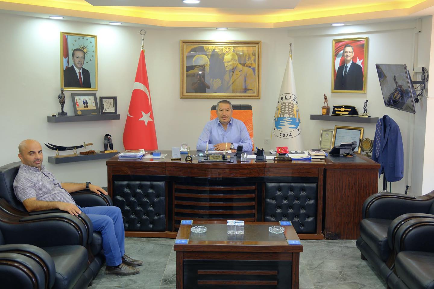 le Genlik ve Spor Mdrmzden Bakanmza Veda Ziyareti
