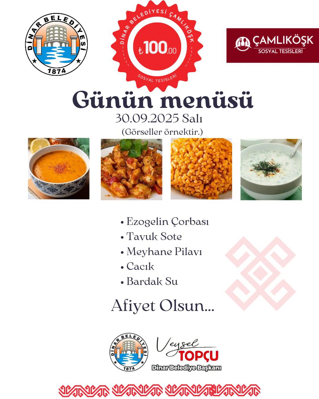 amlkk Sosyal Tesislerinde Gnn Mens!