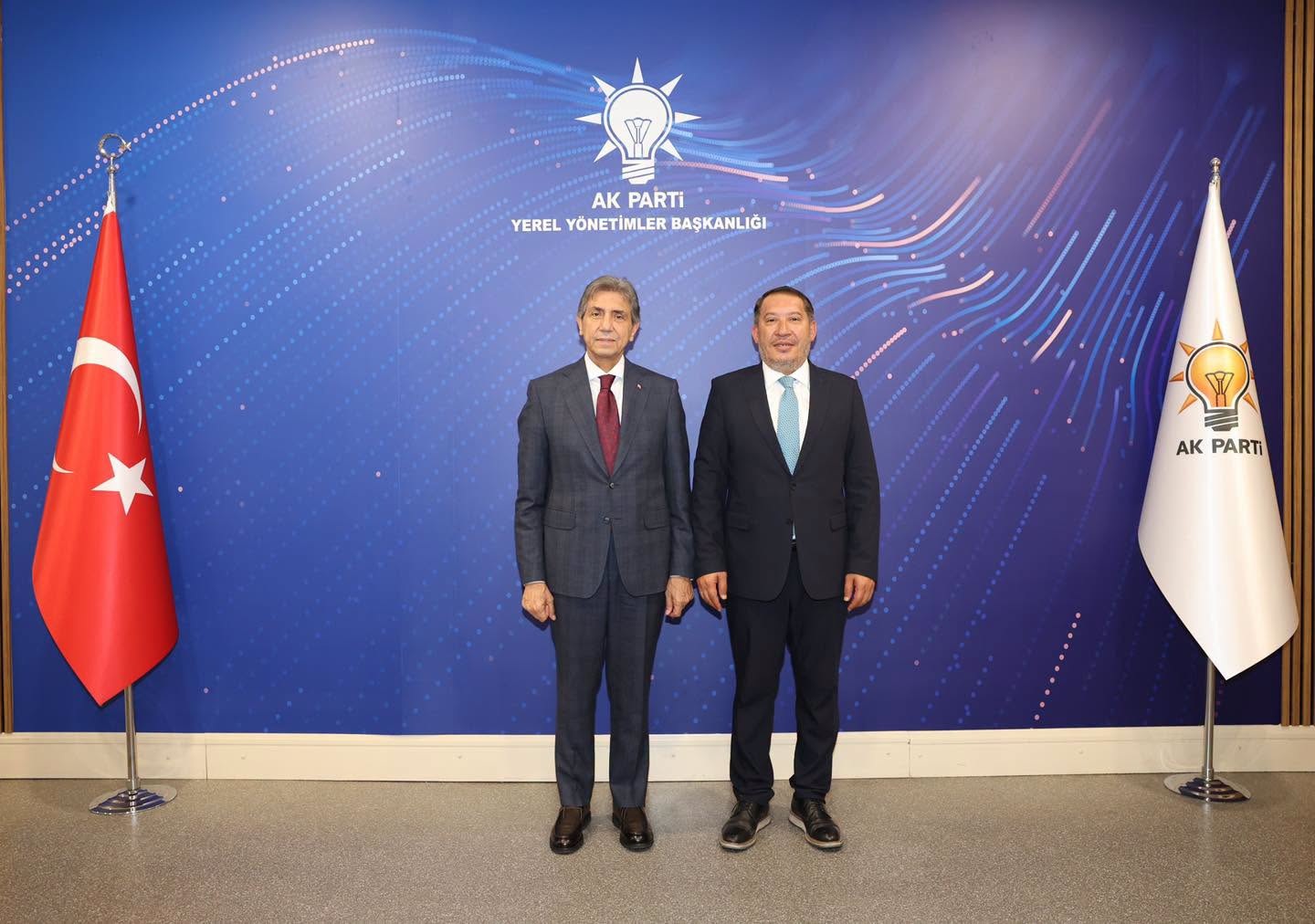 Ak Parti Yerel Y�netimler Ba�kan�m�z Say�n Mustafa Demir�i Ziyaret Ettik