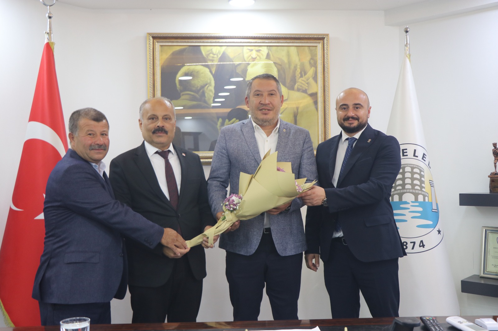 Belediye Bakanmz Veysel Topuya Ahilik Haftas Ziyareti,