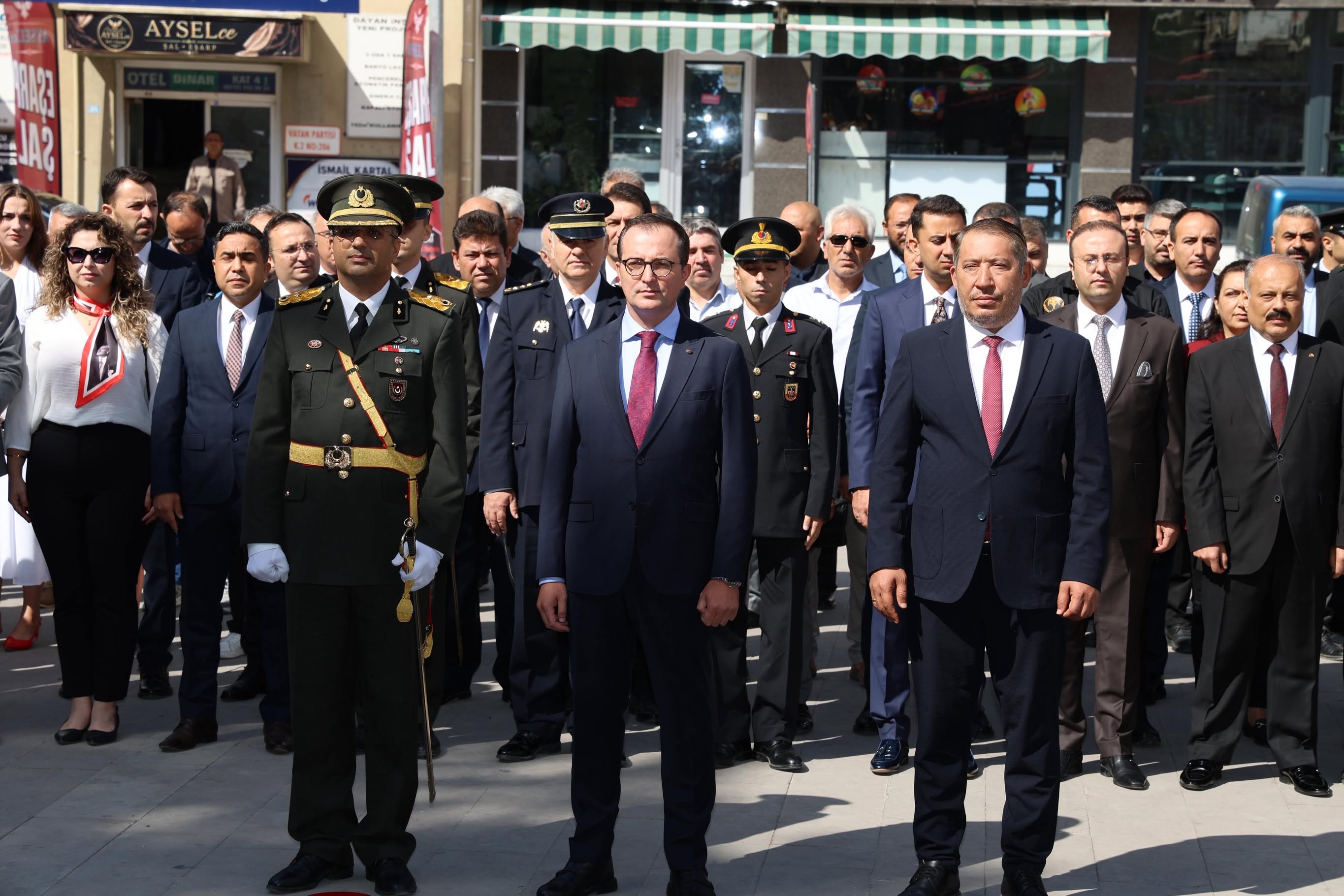 30 A�ustos Zafer Bayram� Dinar�da Co�kuyla Kutland�